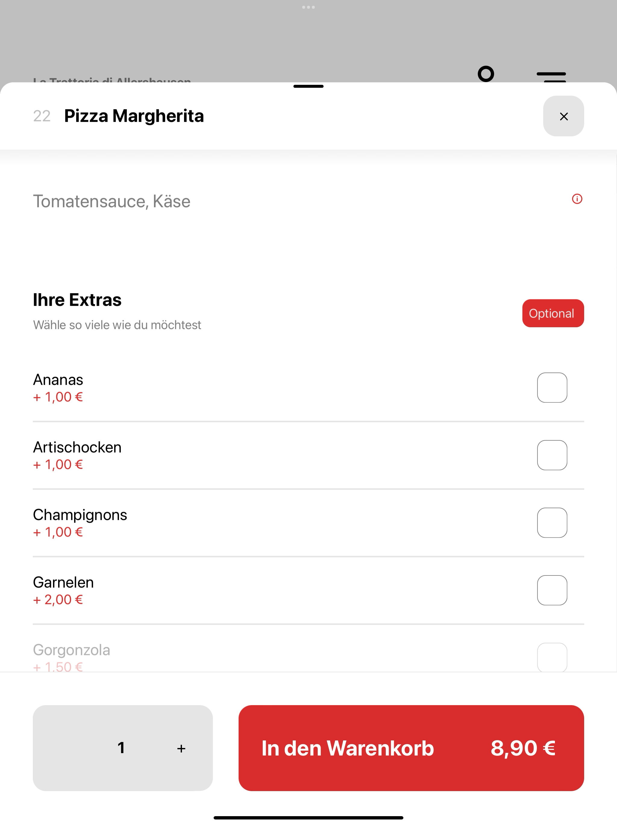 La Trattoria di Allershausen screenshot 8