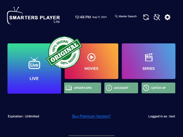 Smarters Player Lite on the App Store