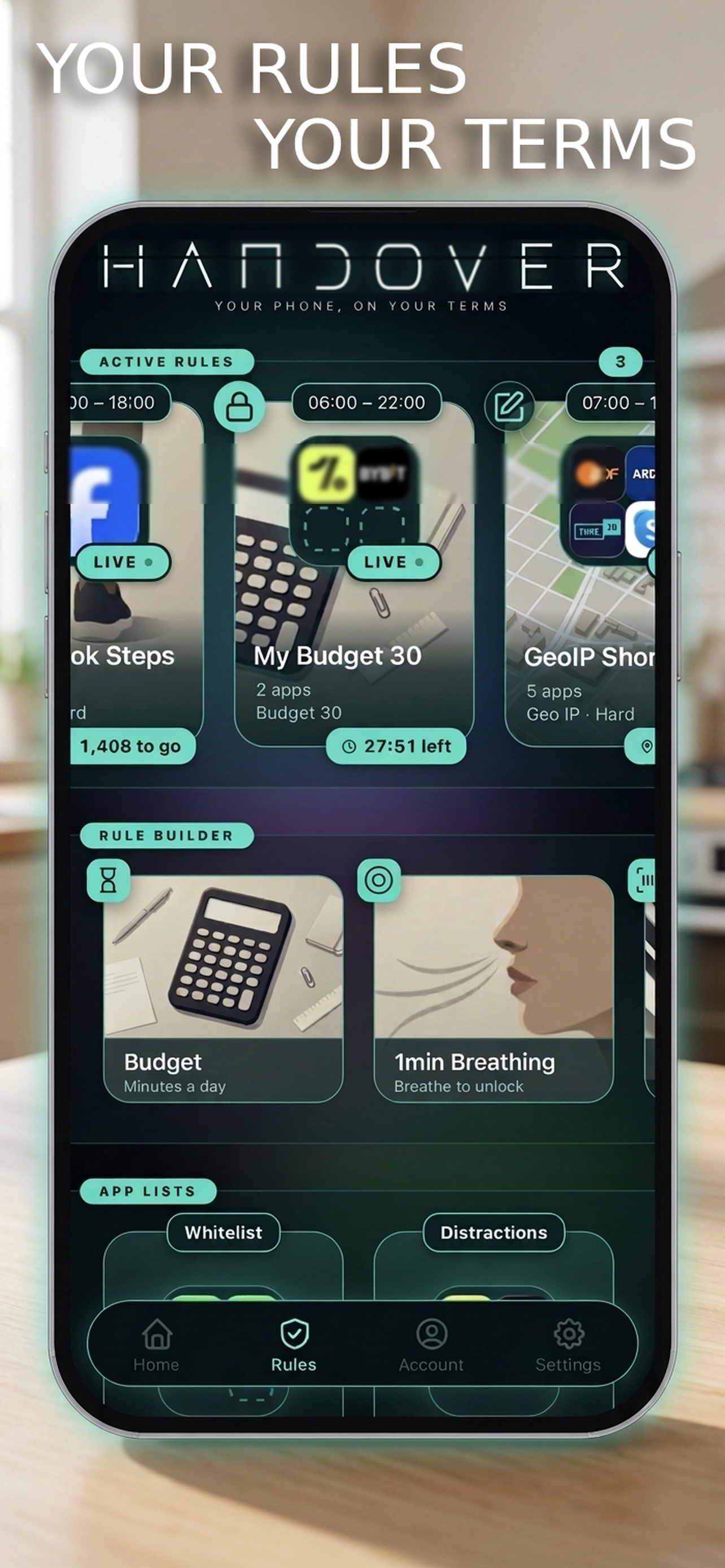 Handover: Block Apps & Focus screenshot 7