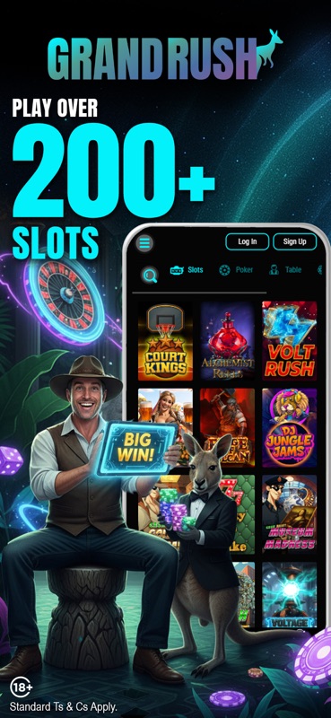 Grand Rush Online Casino screenshot 2