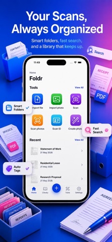 Foldr — Smart PDF Scanner screenshot