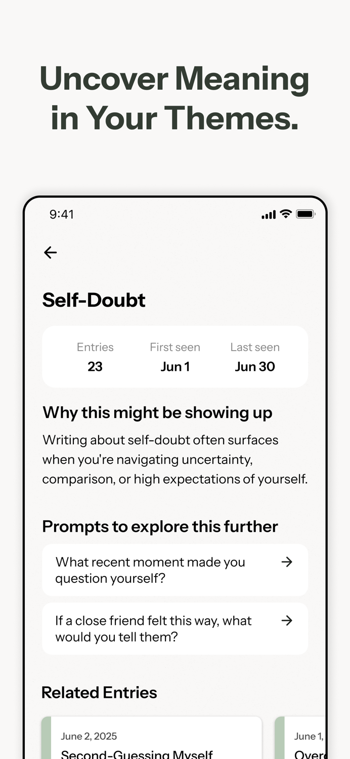 Ponder AI Journal and Wellness