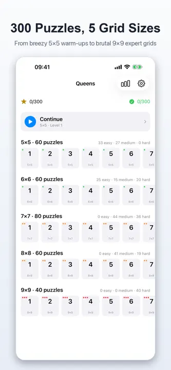 Queens Game: Logic Puzzle screenshot 3
