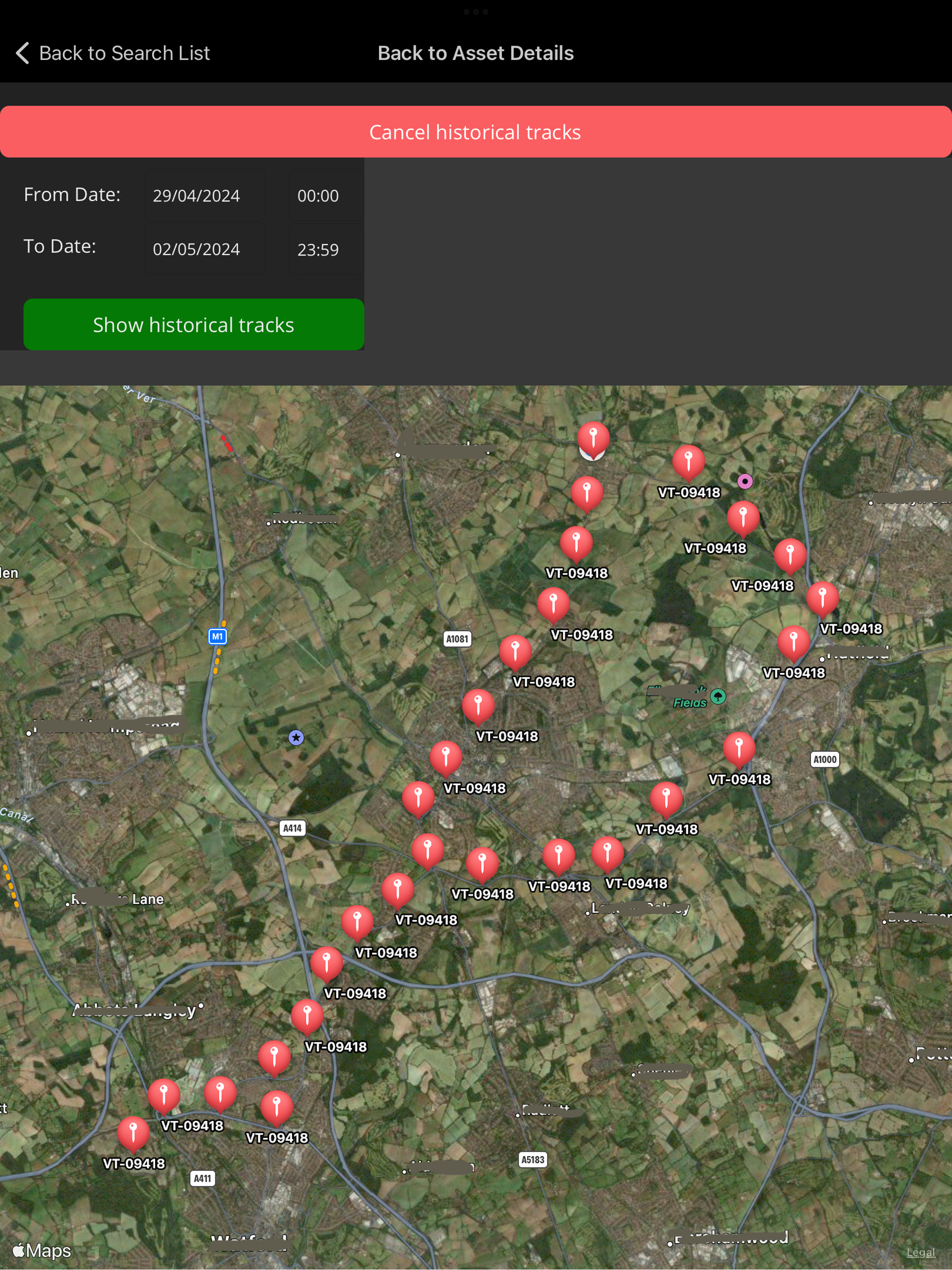 SmarTrack QR LOCATE screenshot 6
