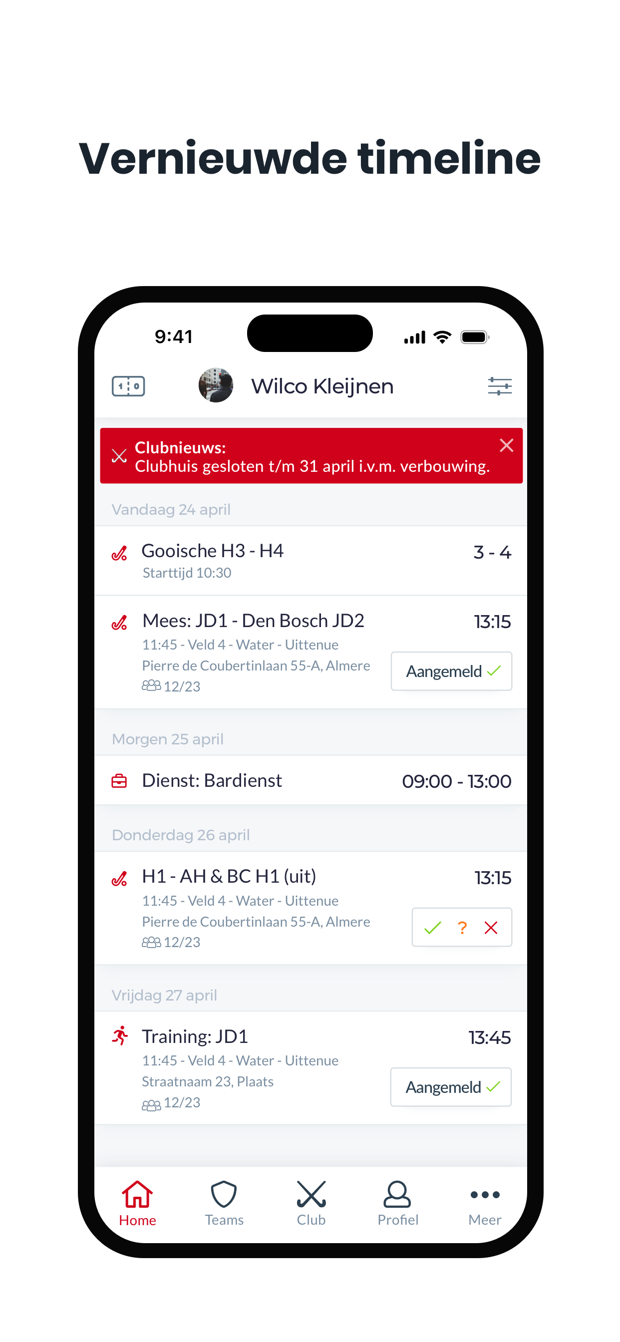 MHC Rosmalen screenshot 2