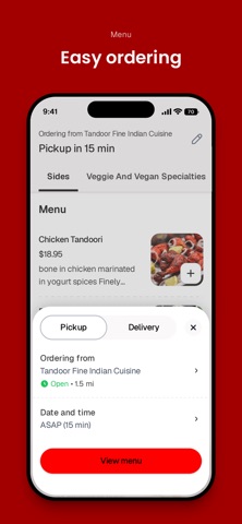Tandoor Fine Indian Cuisine iPhone screenshot