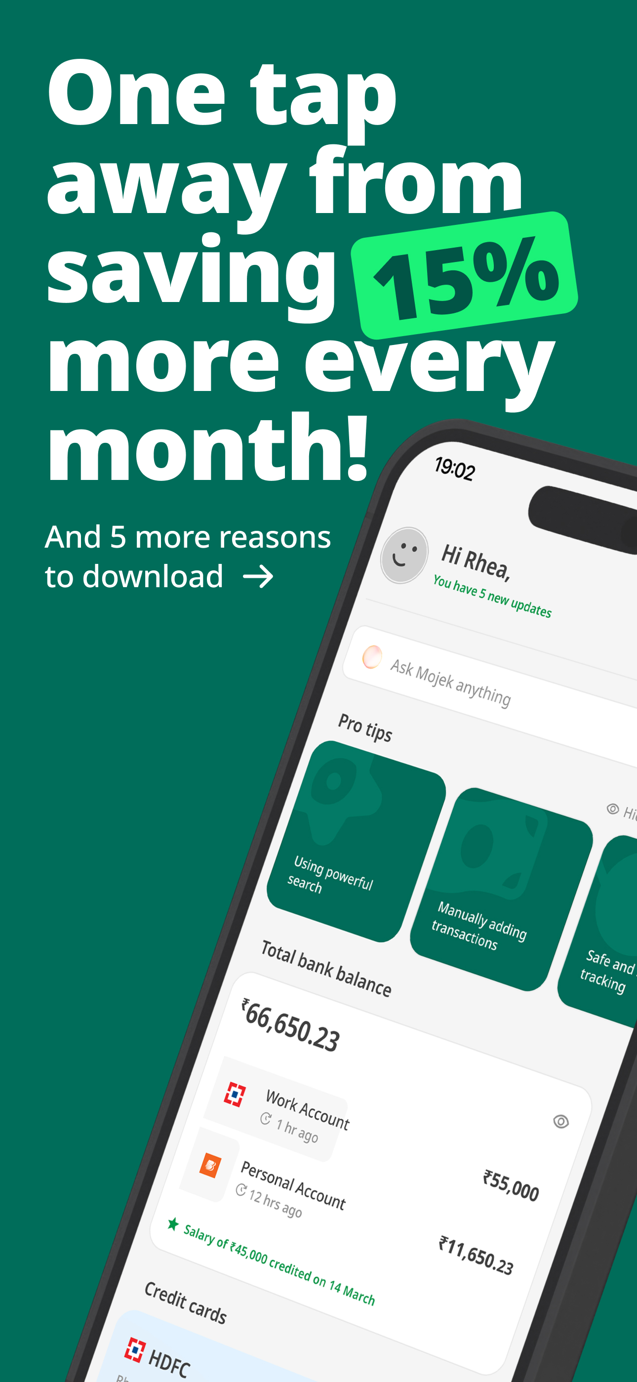 Mojek Money: Finance Tracker