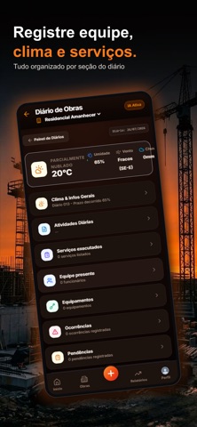 Diário de Obras AI screenshot 3