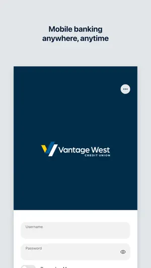 Vantage West Credit Union screenshot 1