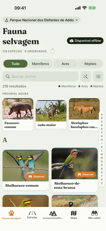 Addo Safari: Mapa e Guia screenshot 2 of 10