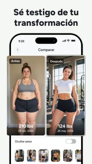 Captura de pantalla de Calife: Cuenta Calorías IA en iPhone 6