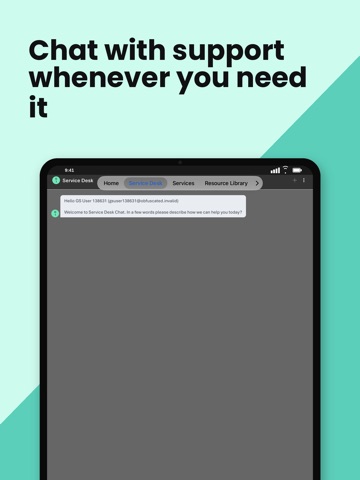 App screenshot