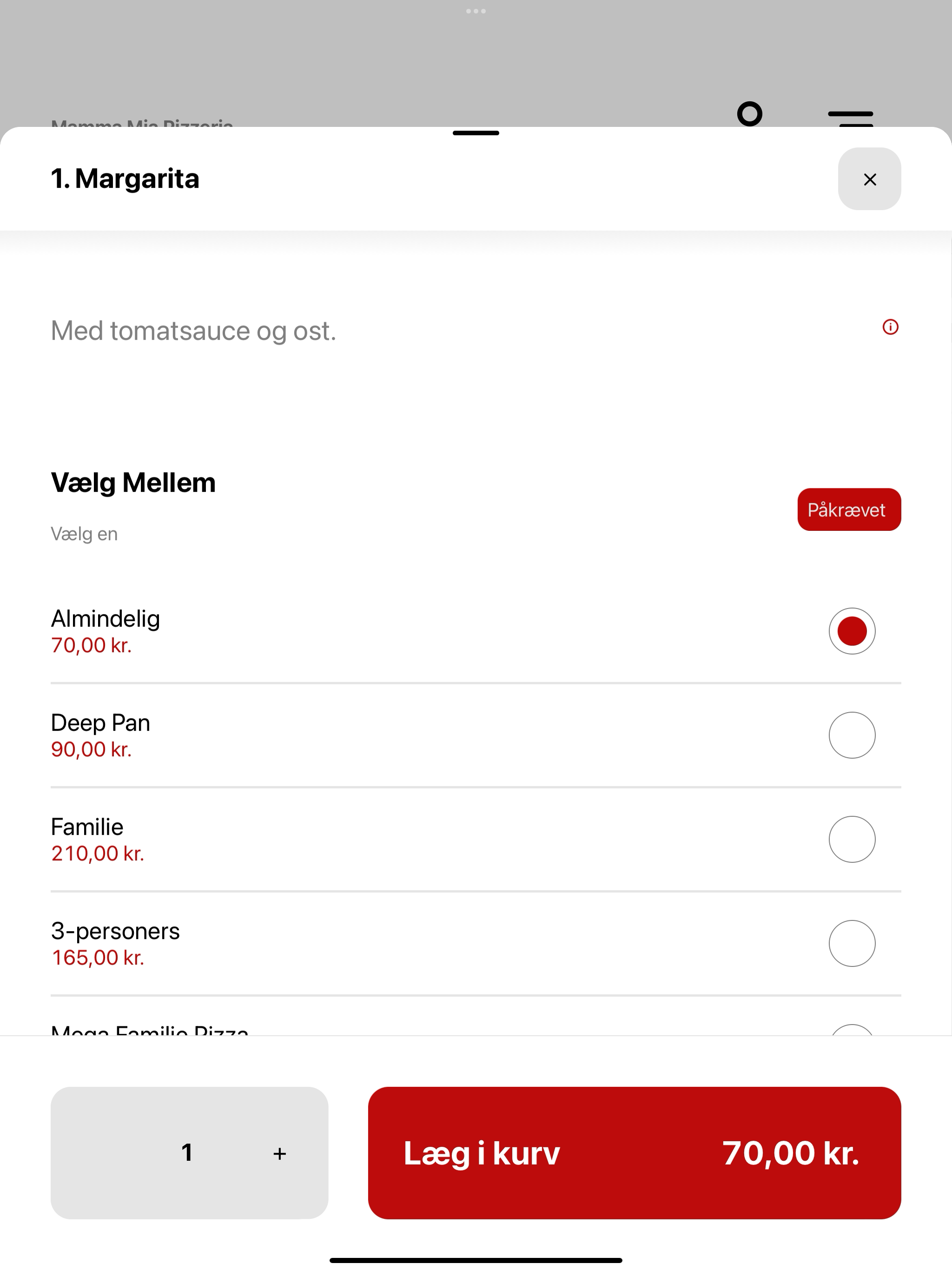 Mamma Mia Pizzeria