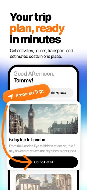 Journeyo - Travel Planner screenshot 2