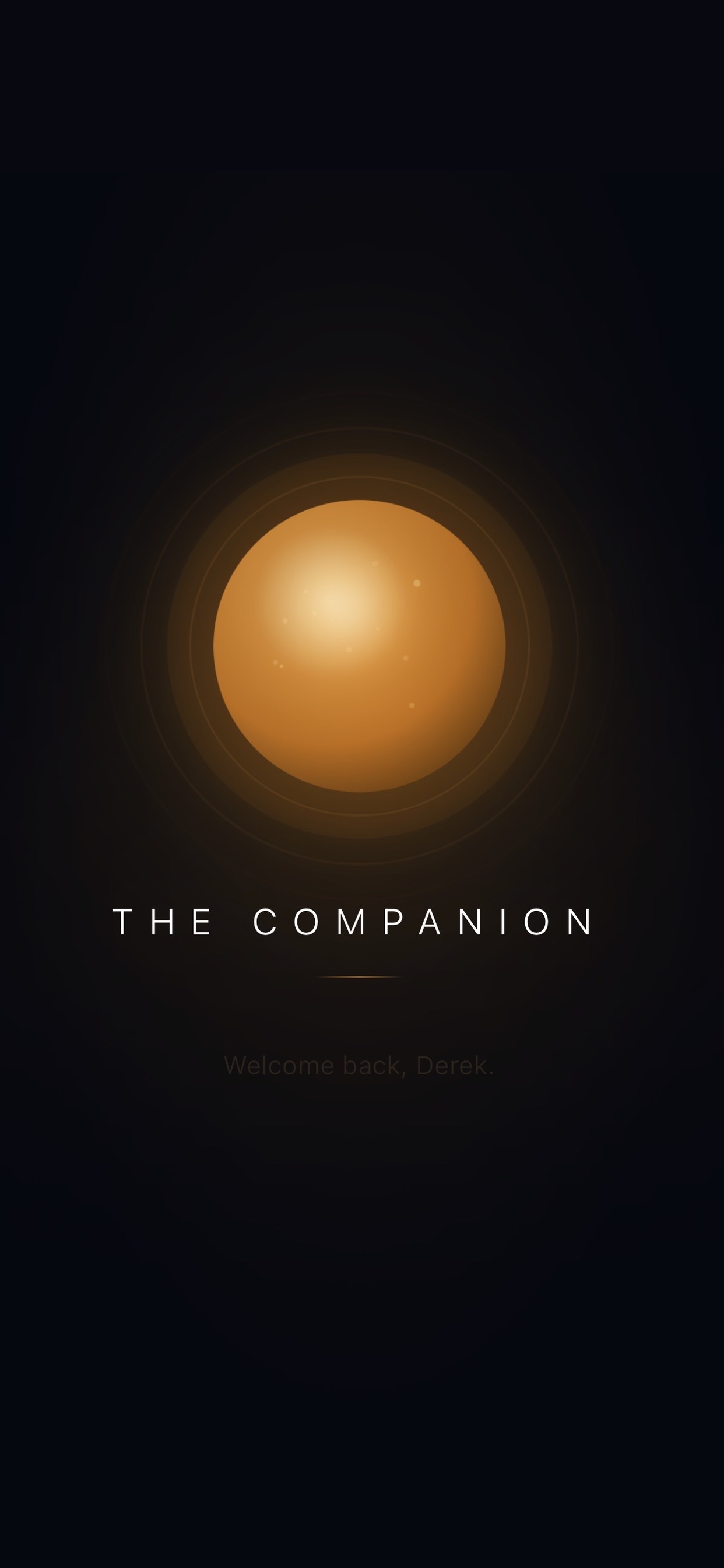 Screenshot 1 of The Companion: Your Safe Space