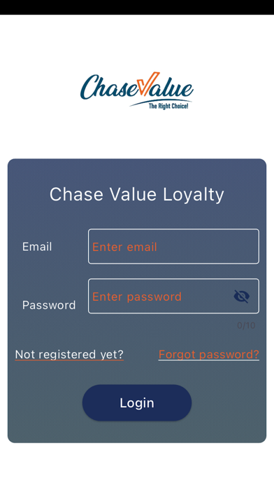 Chase Value Loyalty Screenshot