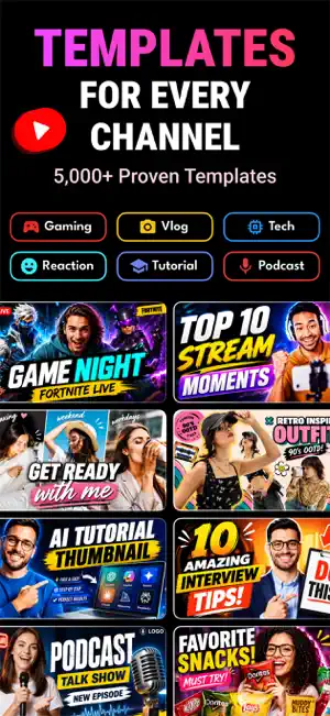 AI Thumbnail Maker - TubeCut screenshot 5