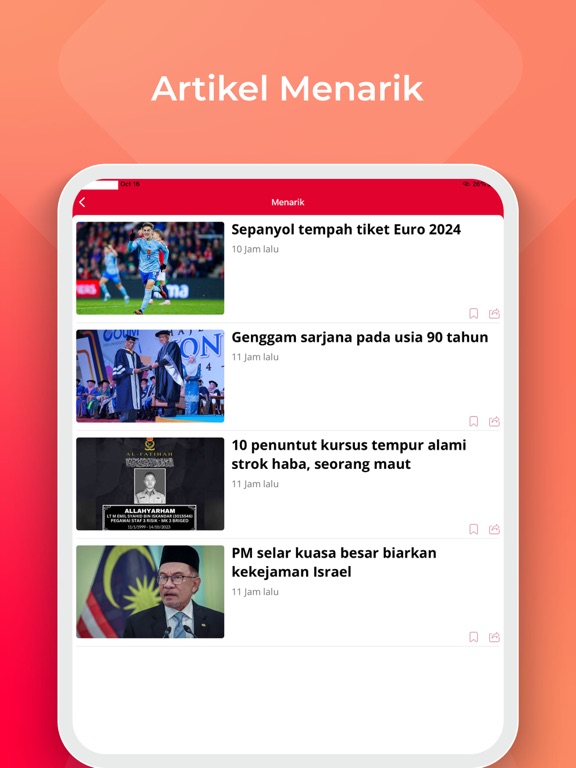 Screenshot #6 pour Sinar Harian - Berita Terkini