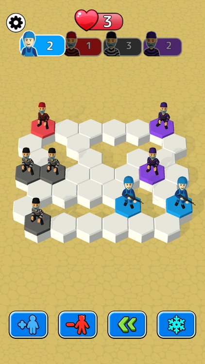 Hexa Battles - Survive game screenshot-3