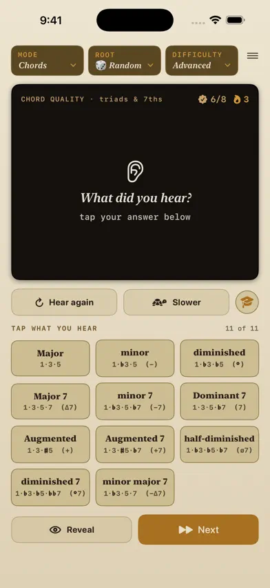 BassEducation Ear Trainer screenshot 2