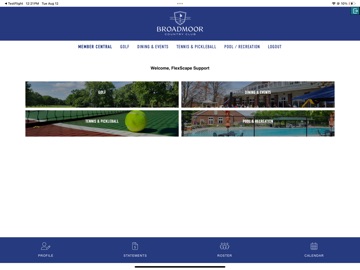Broadmoor Country Club iPad screenshot