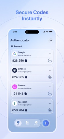 Authenticator – ID & Password Screenshot 1 of 5
