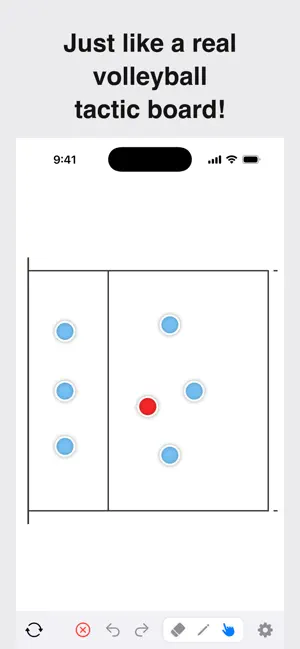 Volleyball Rotation Board screenshot 1
