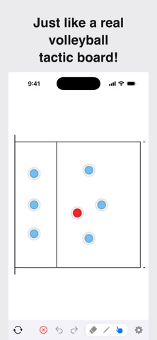 Volleyball Rotation Board Screenshot 1 of 4