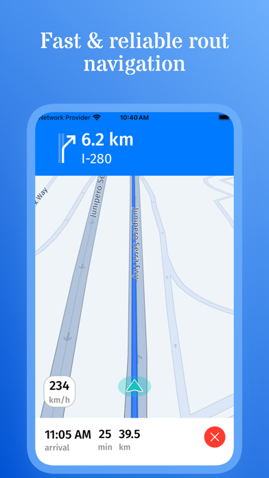 GPS Navigation & Live Maps Screenshot