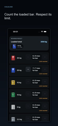 ColdLoad: Plate Calculator Screenshot 3 of 3