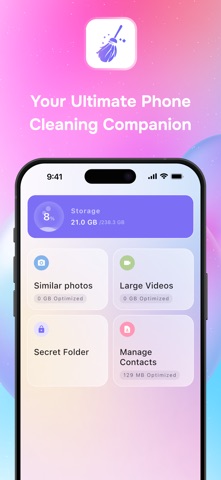 Zap Clean. Swipe & Organize screenshot