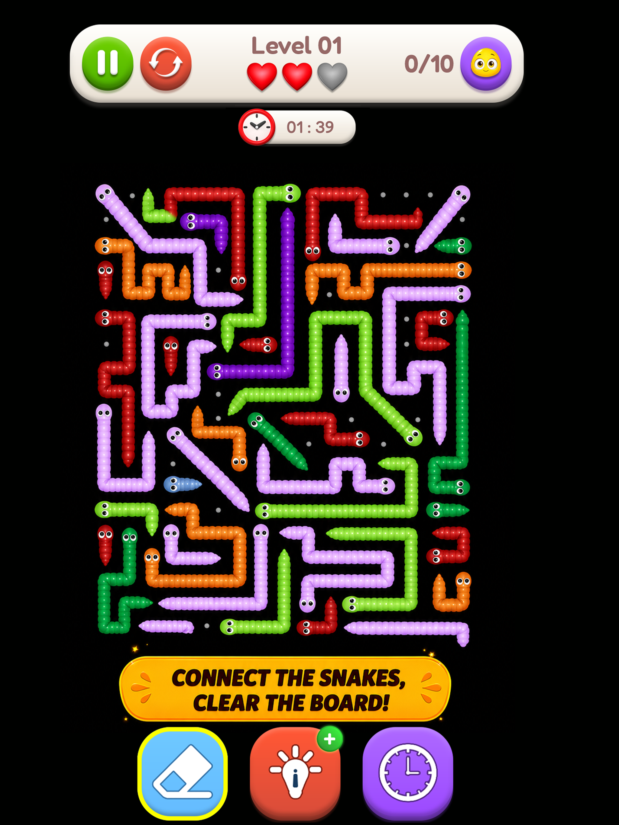Escape Snake Maze Puzzle Game screenshot 14