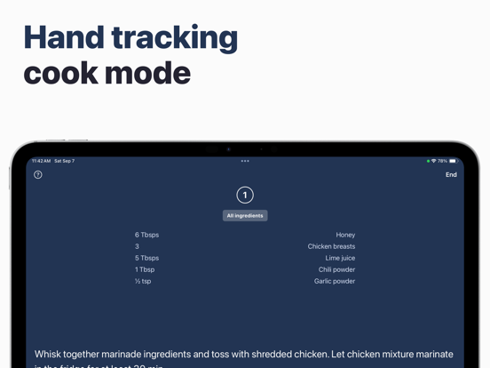 HomeCooked Recipes iPad screenshot 4 - Food & Drink app