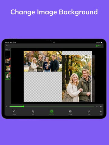 Photo Fusion Editor iPad screenshot