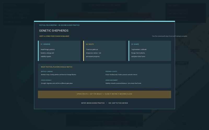 Genetic Shepards screenshot