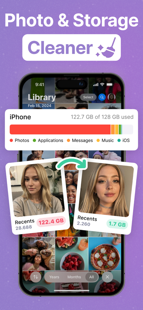 Photo Delete Swipe - Swipey screenshot 1