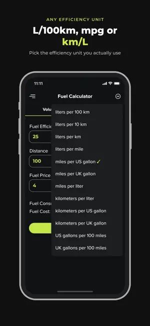Fuel Calculator: Gas Mileage screenshot 2