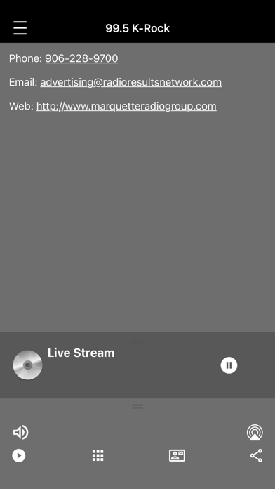 WNGE 99.5 KRock iPhone screenshot 3 - Entertainment app