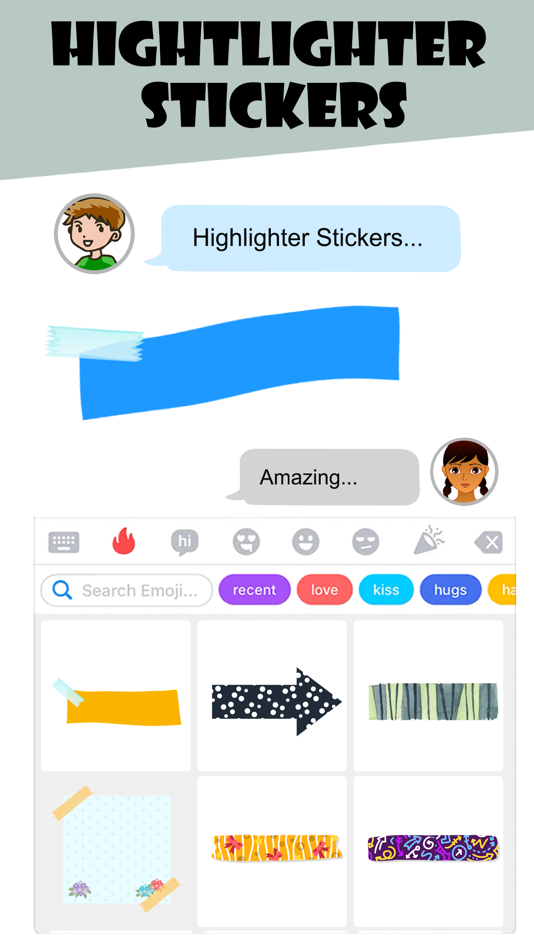 #4. Message Highlighter Stickers! (iOS) 来自: Jai Parkash