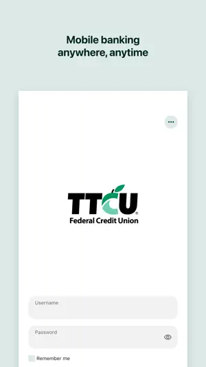 TTCU Mobile Banking screenshot 1