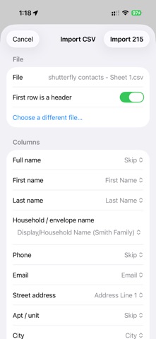 Addy – Address Book for Mail screenshot 3