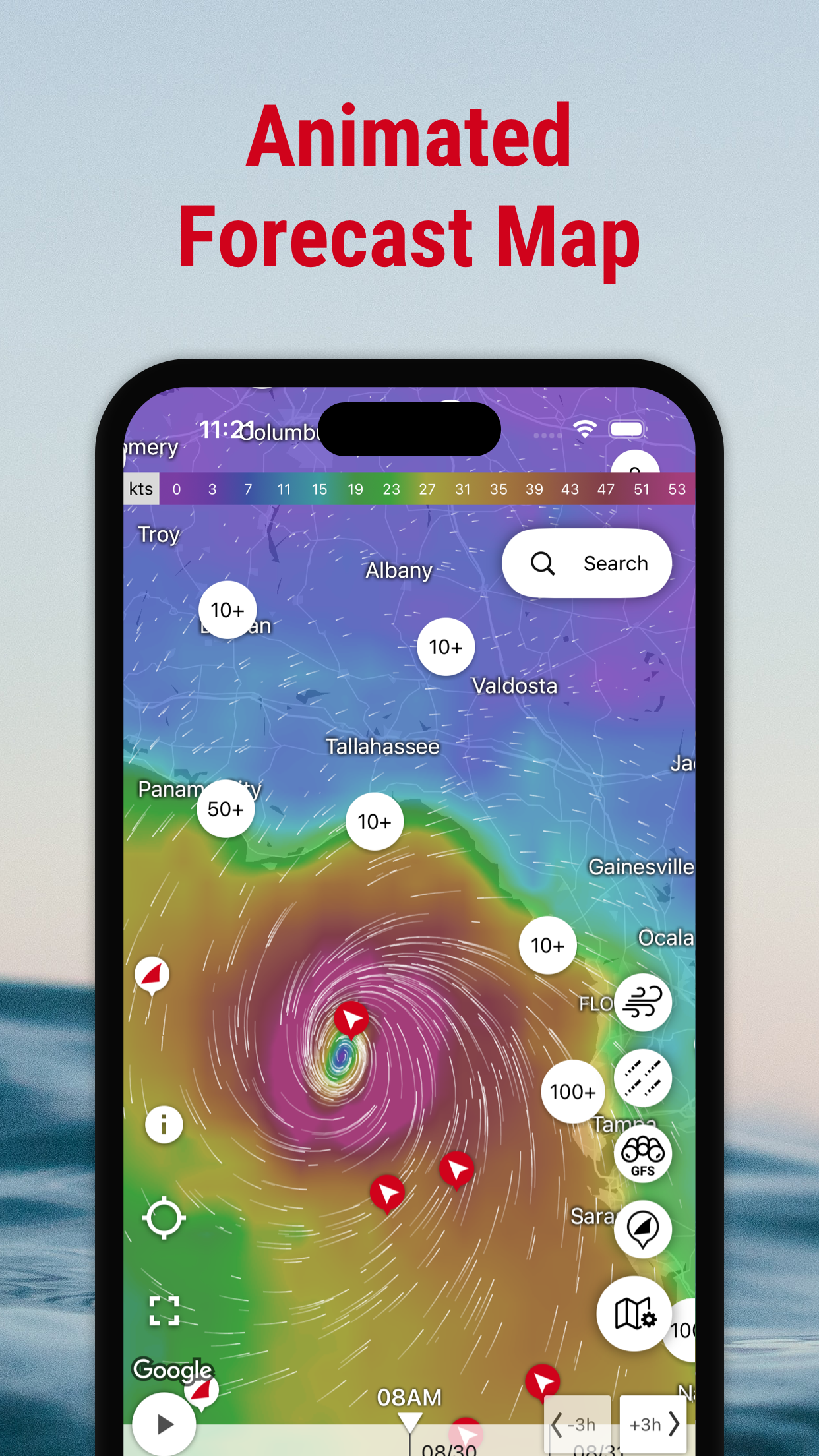 Windfinder: Wind & Weather map screenshot 4