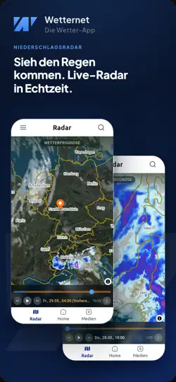 Screenshot von Wetter.net (NEU) auf dem iPhone 2