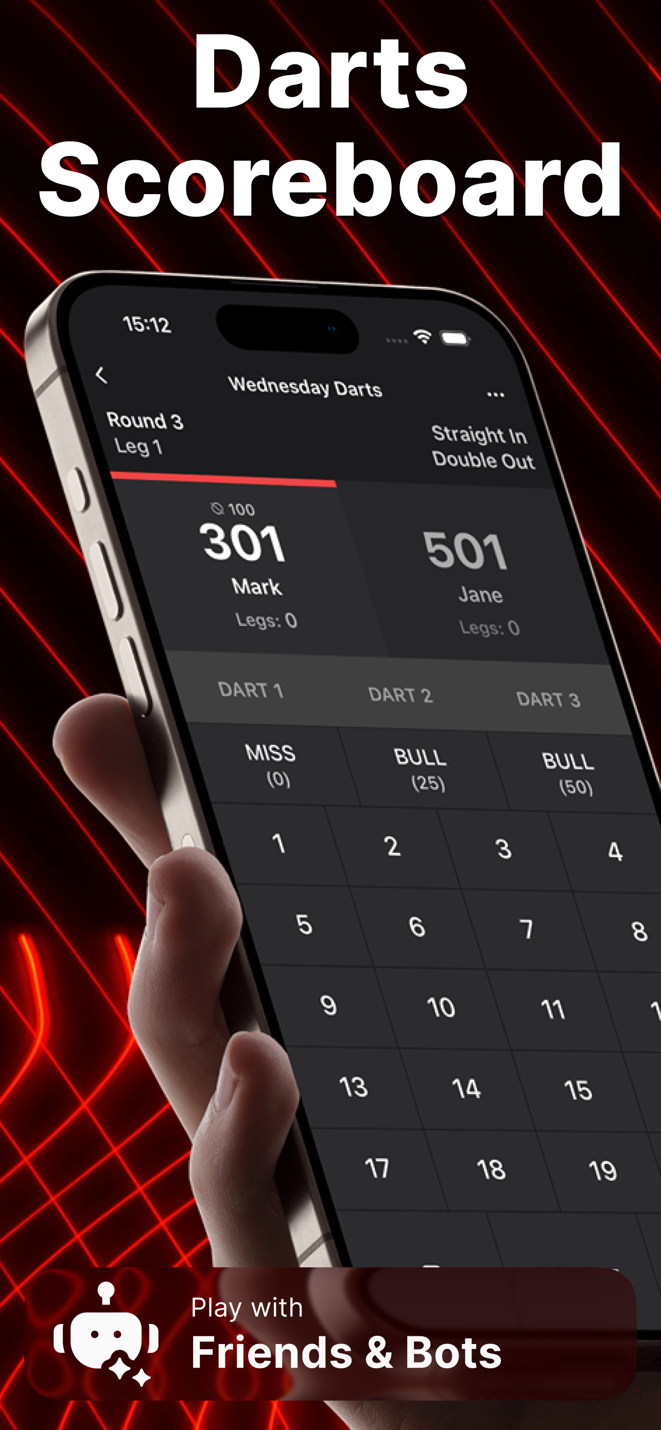 DartsOn: Dart Scorer & Counter