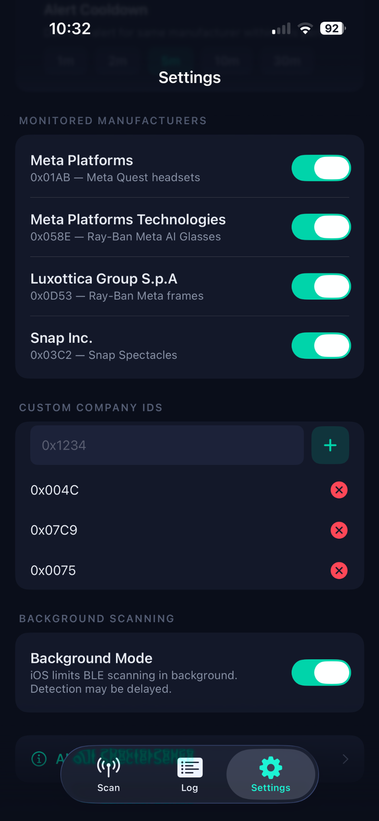 SpecterSense