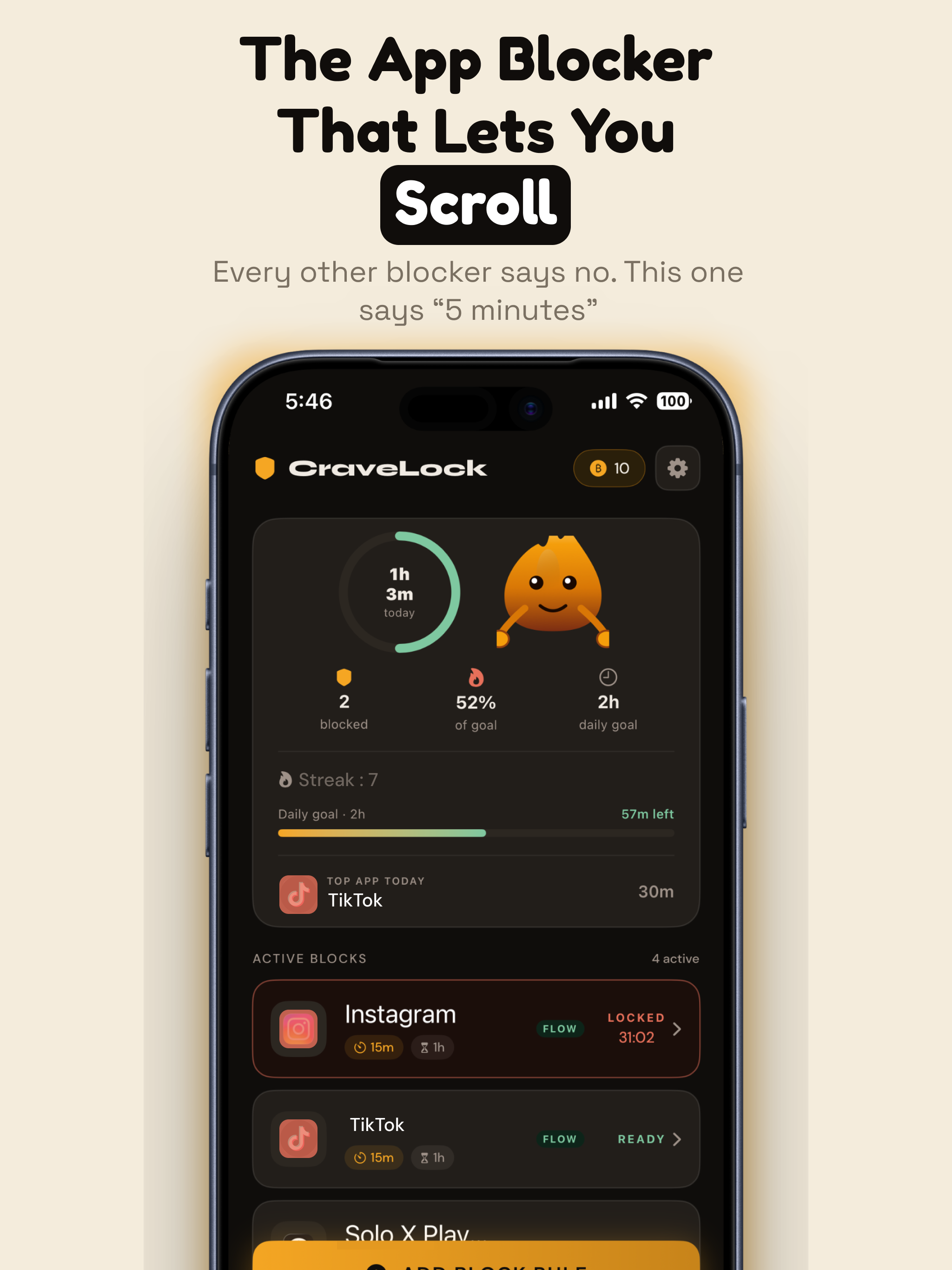 CraveLock: Block Apps & Limit screenshot 11
