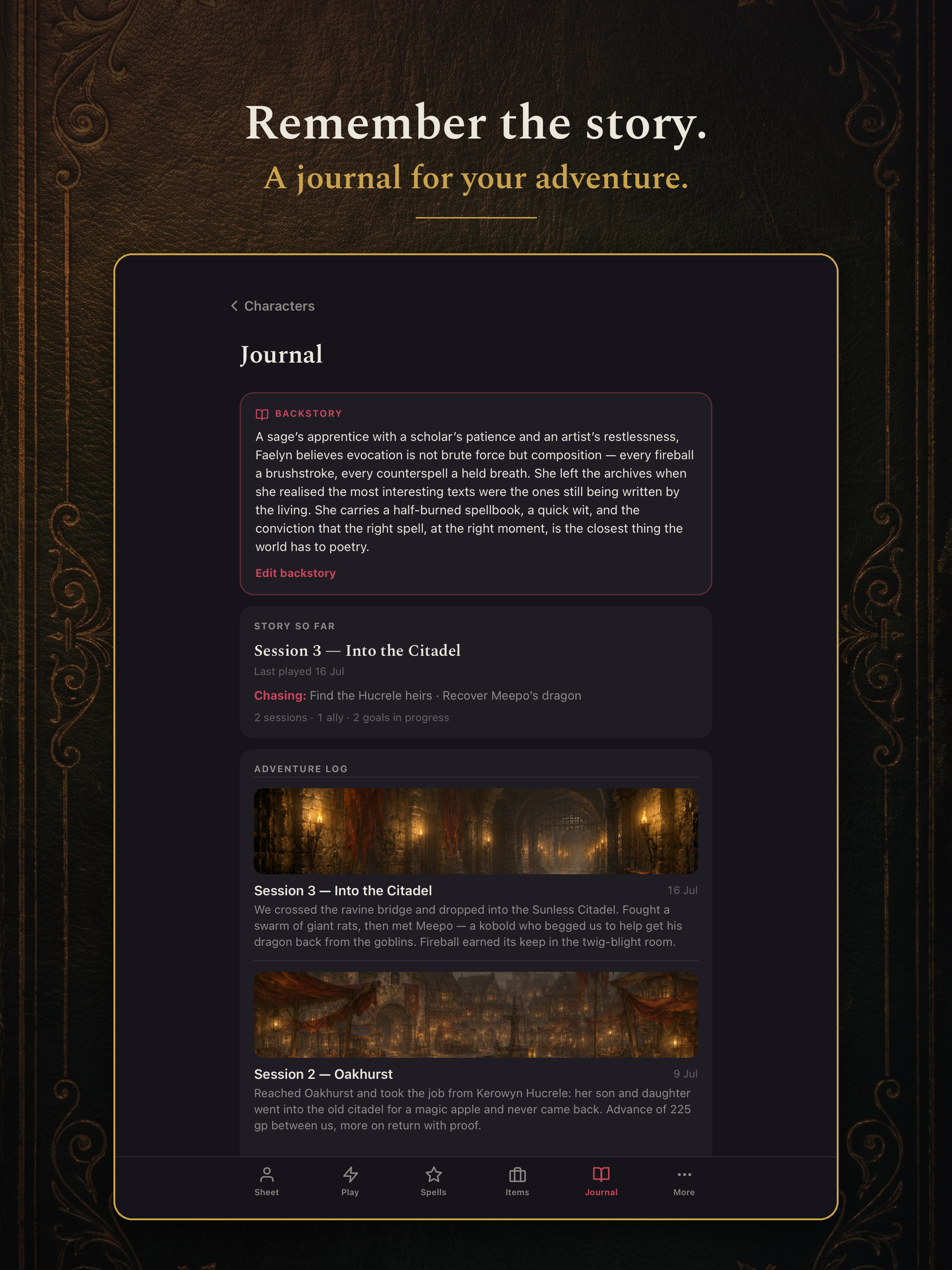 5e Character Sheet screenshot 9