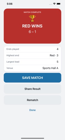 Boccia Scorecard Screenshot 3 of 5
