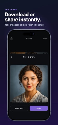 Memora: AI Photo Enhancer screenshot
