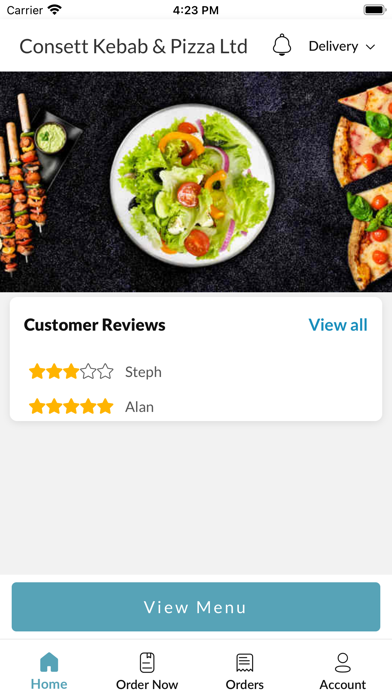 Consett Kebab & Pizza Ltd Screenshot